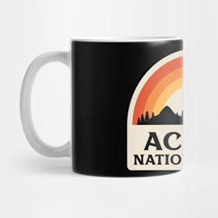 Acadia National Park Retro Mug